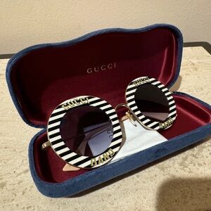 Gucci Striped Sunglasses